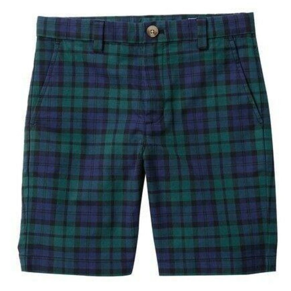 Vineyard Vines Blackwatch Plaid Breaker Shorts Boy